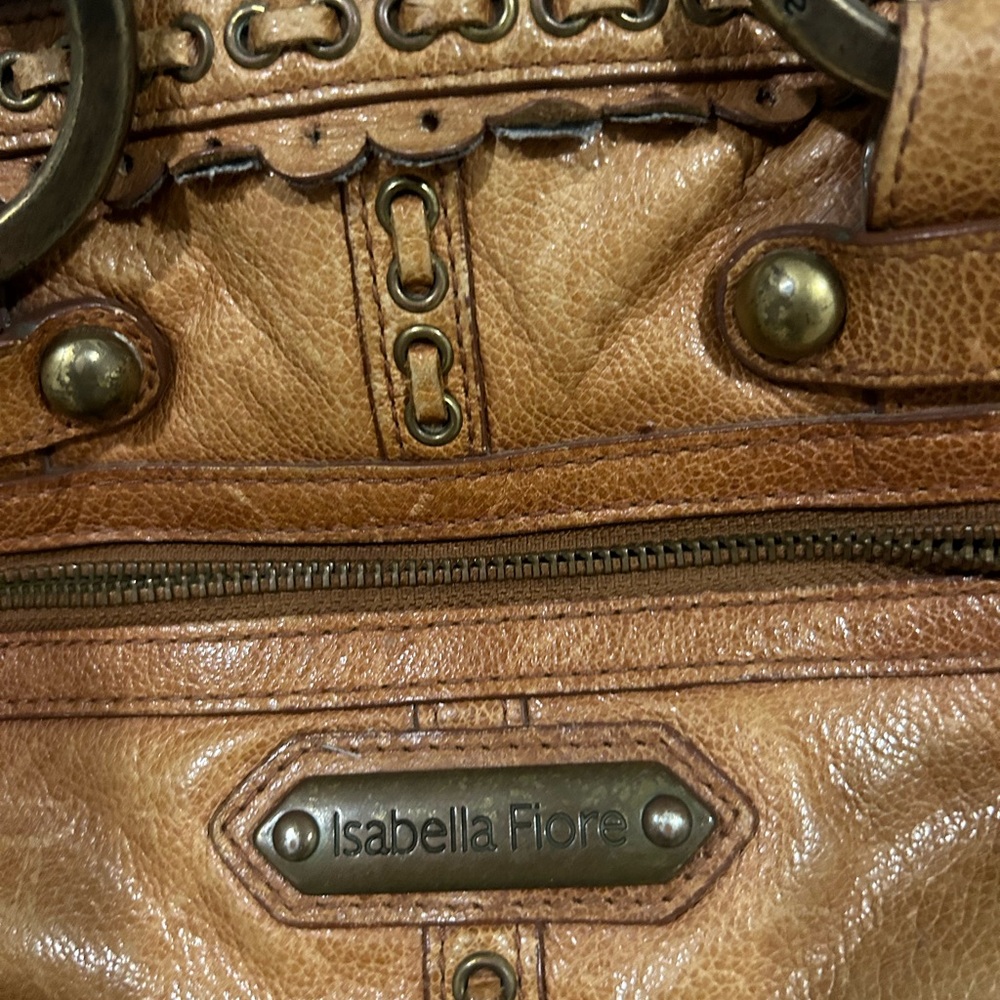 Isabella Fiore genuine leather handbag - Picture 7 of 8